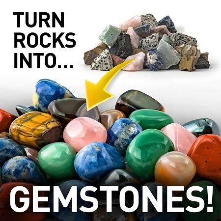 Making Gemstones From Rocks With National Geographic Hobby Rock Tumbler Kit